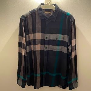 Burberry exploded check flannel